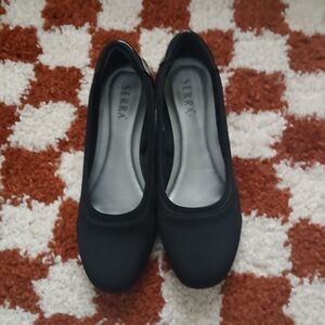 Serra Brand Wedge Ballet Flats